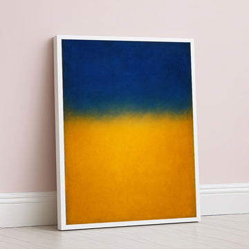 Mark Rothko Style Color Field Abstract Canvas Wall Art