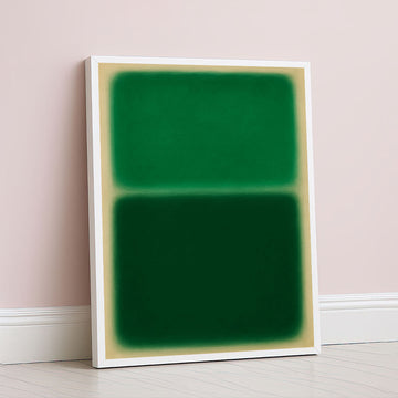 Mark Rothko Green And Beige Canvas Wall Art