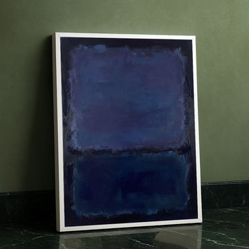 Mark Rothko Blue And Navy Canvas Wall Art