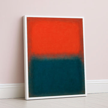 Mark Rothko Style Color Block Abstract Canvas Wall Art