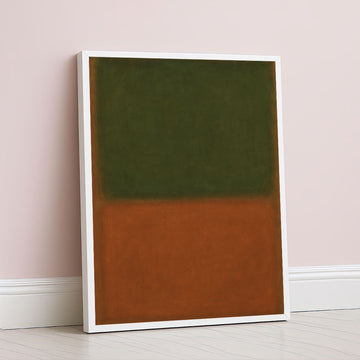 Mark Rothko Style Color Field Abstract Canvas Wall Art