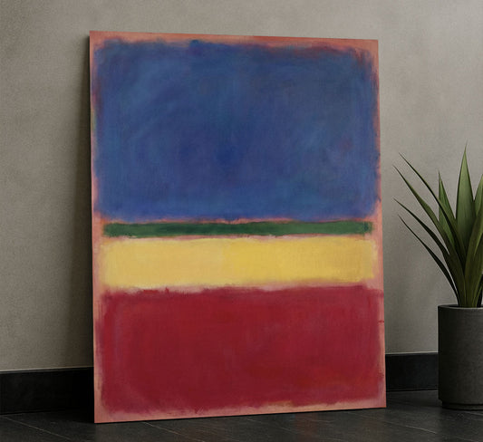 Mark Rothko Blue And Yellow Canvas Wall Art