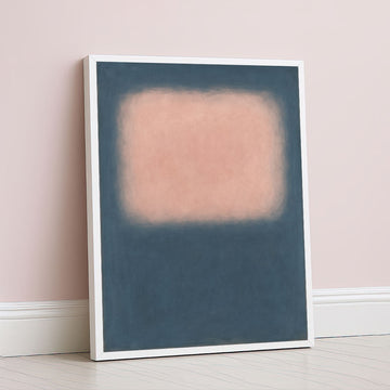 Mark Rothko Style Color Field Canvas Wall Art In Soft Hues