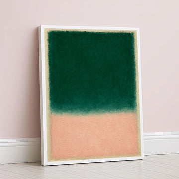 Mark Rothko Green And Beige Canvas Wall Art