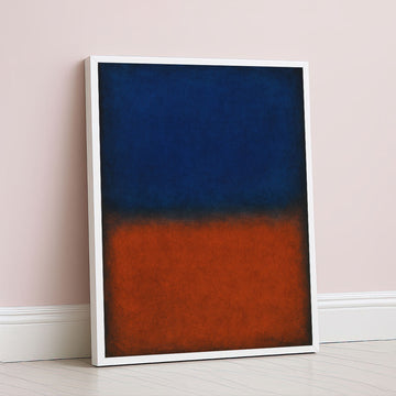 Mark Rothko Blue And Orange Canvas Wall Art