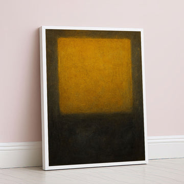 Mark Rothko Yellow And Black Canvas Wall Art