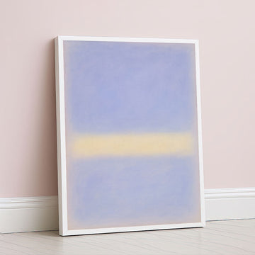Mark Rothko Style Color Field Canvas Wall Art In Pastels