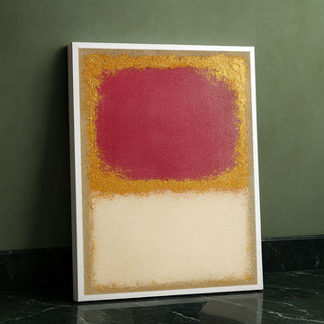 Mark Rothko Red And Beige Canvas Wall Art