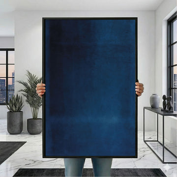 Mark Rothko Deep Blue Canvas Wall Art