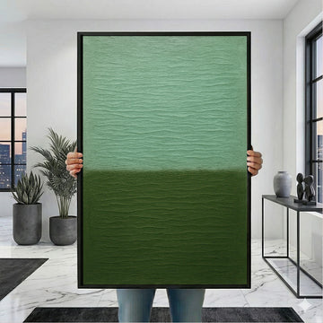 Mark Rothko Teal And Green Canvas Wall Art
