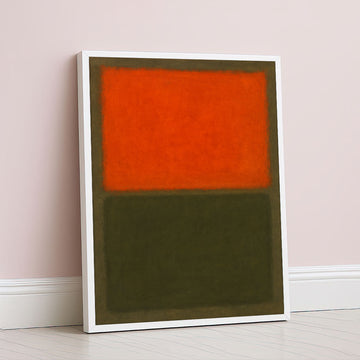 Mark Rothko Style Color Block Abstract Canvas Wall Art