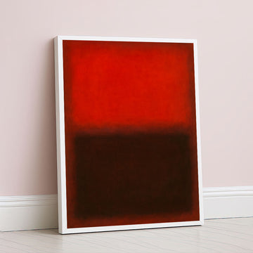 Mark Rothko Red And Black Canvas Wall Art