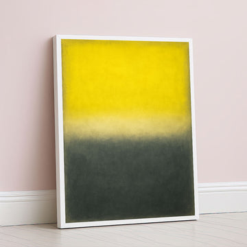Mark Rothko Yellow And Gray Canvas Wall Art