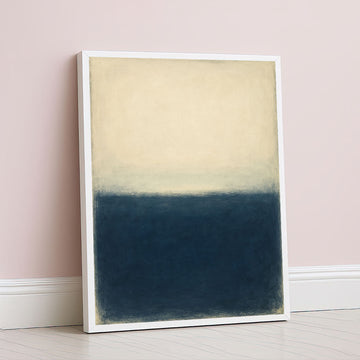Mark Rothko Style Color Block Abstract Canvas Wall Art