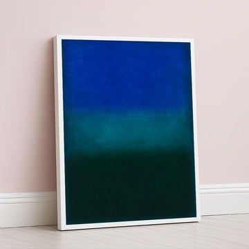 Mark Rothko Blue And Green Canvas Wall Art