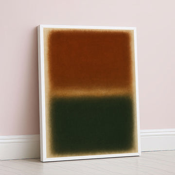 Mark Rothko Brown And Green Canvas Wall Art