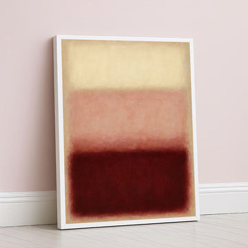 Mark Rothko Beige And Maroon Canvas Wall Art