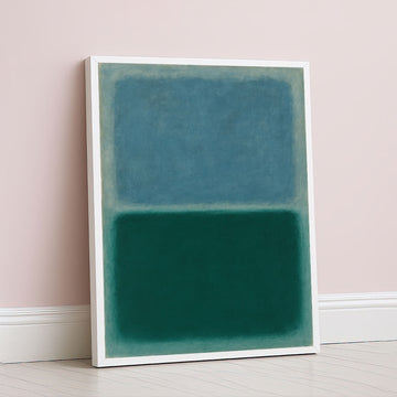 Mark Rothko Blue And Green Canvas Wall Art