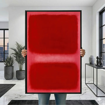 Mark Rothko Red And Pink Canvas Wall Art