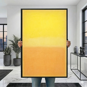Mark Rothko Yellow And Orange Canvas Wall Art