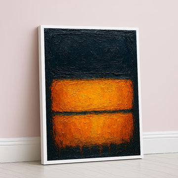 Mark Rothko Style Color Block Abstract Canvas Wall Art