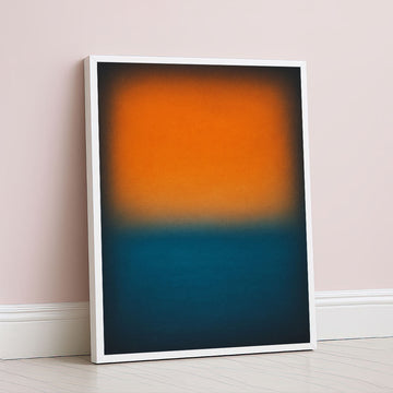 Mark Rothko Style Color Field Abstract Art Canvas Wall Art