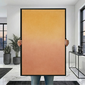Mark Rothko Orange And Peach Canvas Wall Art