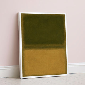 Mark Rothko Style Color Field Abstract Canvas Wall Art