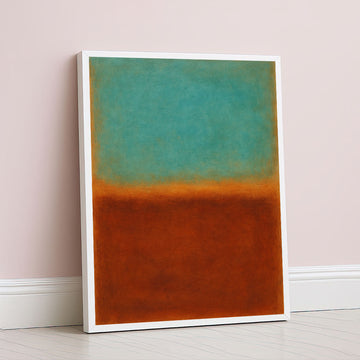 Mark Rothko Style Color Field Abstract Canvas Wall Art