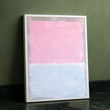 Mark Rothko Pink And Blue Canvas Wall Art