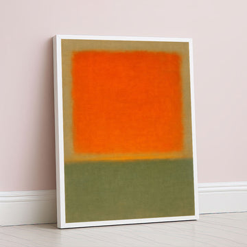 Mark Rothko Inspired Bold Color Field Canvas Wall Art