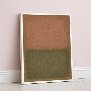 Mark Rothko Style Color Field Abstract Canvas Wall Art
