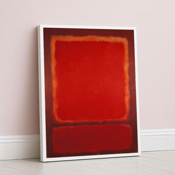 Mark Rothko Red And Orange Canvas Wall Art