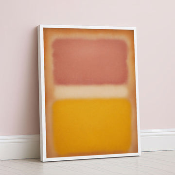 Mark Rothko Red And Yellow Canvas Wall Art