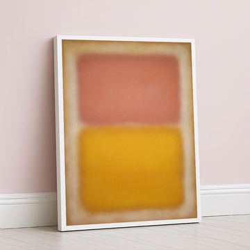 Mark Rothko Pink And Yellow Canvas Wall Art
