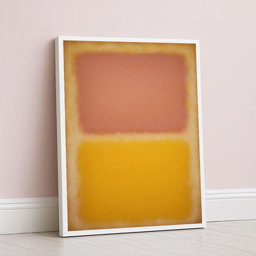 Mark Rothko Pink And Yellow Canvas Wall Art