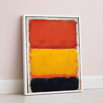 Mark Rothko Red And Yellow Canvas Wall Art