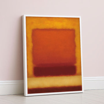 Mark Rothko Orange And Red Canvas Wall Art