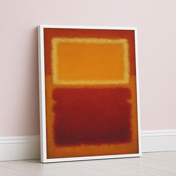 Mark Rothko Orange And Red Canvas Wall Art