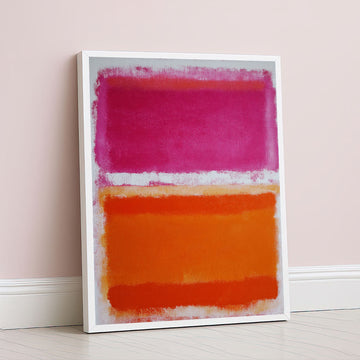 Mark Rothko Pink And Orange Canvas Wall Art