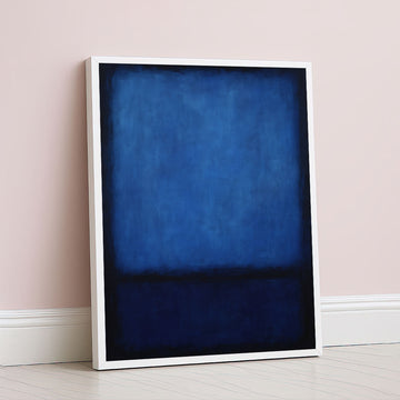 Mark Rothko Blue And Navy Canvas Wall Art