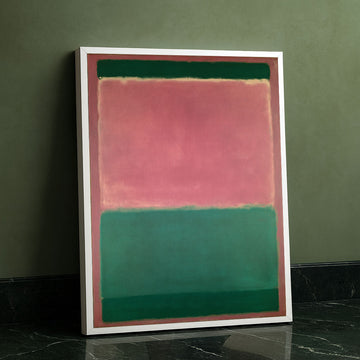 Mark Rothko Pink And Green Canvas Wall Art