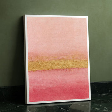 Mark Rothko Pink And Gold Canvas Wall Art