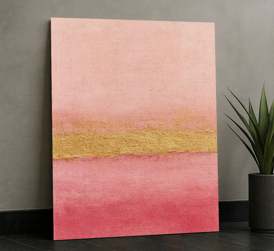 Mark Rothko Pink And Gold Canvas Wall Art