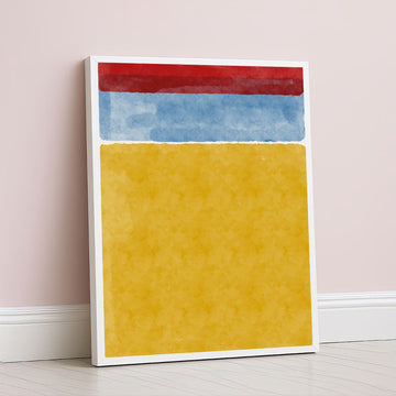 Mark Rothko Style Color Field Abstract Art Canvas Wall Art