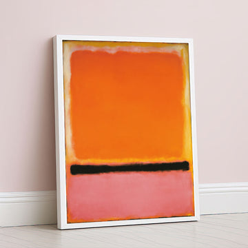 Mark Rothko Orange And Pink Canvas Wall Art