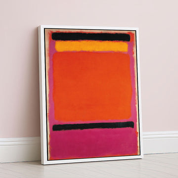 Mark Rothko Orange And Pink Canvas Wall Art