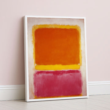 Mark Rothko Orange And Pink Canvas Wall Art