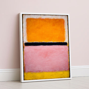 Mark Rothko Orange And Pink Canvas Wall Art