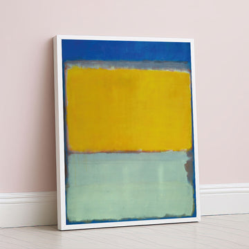 Mark Rothko Style Color Block Abstract Canvas Wall Art